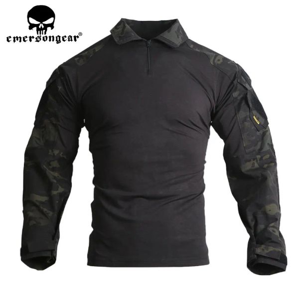 T-shirts émersongar G3 Tactical Combat tshirts chassage Airsoft tops muliticam manches longues pour hommes à manches longues.