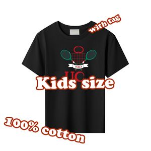 T-shirts voor kinderen Hoge kwaliteit kinder-t-shirts mode-shirt G Designer Babykleding Ontwerpers Jongen Kinderen Pak Meisje T-shirts Katoen 100%