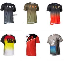 T-shirts Foxx Xamo Speed Deceleration Zomerfietspak en damestop met korte mouwen T-shirt Mountainbike Offroad-motorfiets