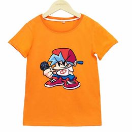 T-shirts vendredi soir Funkin veste imprimée pour garçons et filles sport T-shirts décontractés été à manches courtes vêtements d'été pour enfants 230412