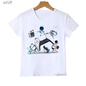 T-shirts Grappige Jongens T-shirts Astros Speelkamer Cartoon Print Kinder T-shirt Zomer Casual Jongens Kleding Peuter T-shirt Korte Mouw TopsC24319