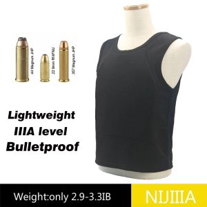 T-shirts iiia Nivet Bulletproof Vest ultracomoftable léger caché caché à l'intérieur Wear Antibullet T-shirt T-shirt