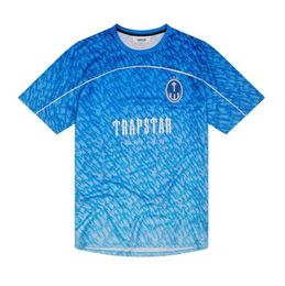 T-shirts Limited Nouveau Trapstar London T-shirt pour hommes à manches courtes unisexe chemise bleue pour hommes mode Haruku Tee hauts hommes T-shirts conception de mouvement 52ess