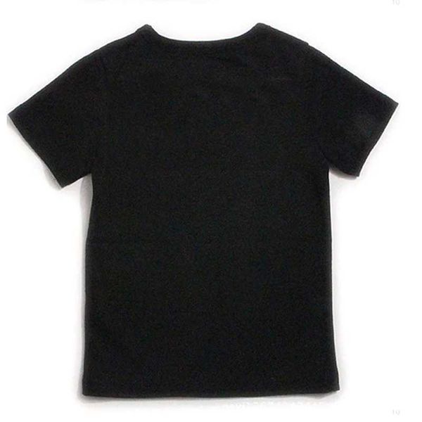 T-shirts Little Maven Baby Boys 2024 Nouveaux tops d'été Vêtements pour enfants T-shirts noirs crâne de dessin animé avec casquettes Infant Kids Vêtements Y240521