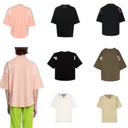 T-shirts masculins Designer Fashion T-shirts féminins et polo Cotons décontractés polyvalents Shirts Unisex Unisex Shirts Summer Couc Round Shorts