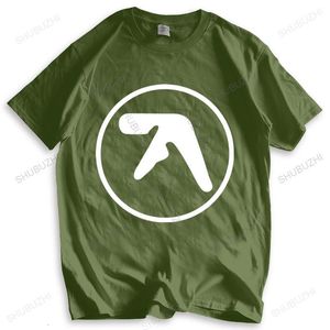 T-shirts Mens Brand T-shirt Male zomer teeshirt Aphex Twin T-shirt Elektronische muziektechno Hardcore Windowlicker Veel kleuren T-shirt 230414