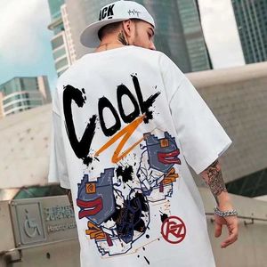 T-shirts Mens Sports and Leisure Luxury T-Shirt Summer Oversized Breathable Hardcover Short Sleved T-Shirt Anime en Funny ClothingL2404
