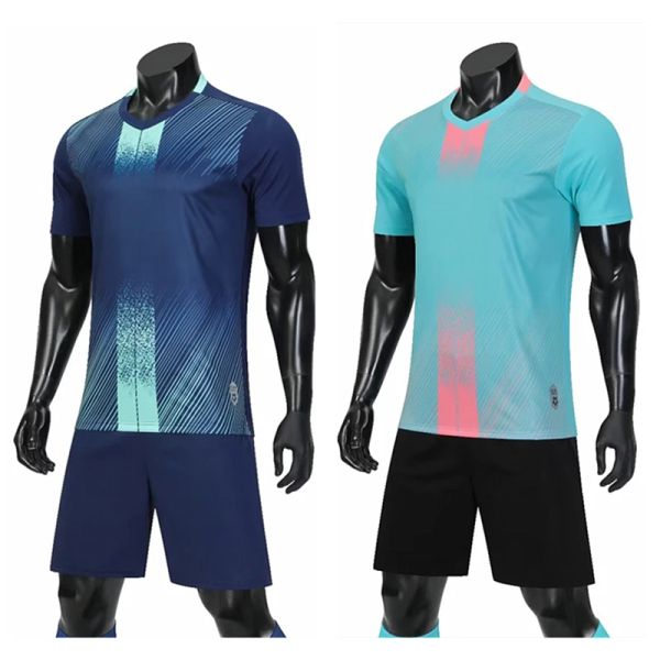 T-shirts Nouveaux maillots de football Kits pour hommes pour les enfants Soccer Traine Socty