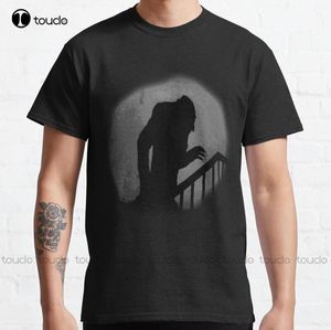 Camisetas nueva silueta de Nosferatu camiseta clásica algodón hombres camiseta tamaño camisa personalizada adulto adolescente unisex moda divertido nuevo