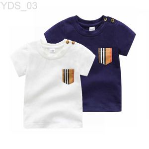 T-shirts Zomer Baby Jongenskleding Poloshirts met korte mouwen Mode Peuter Kinderen Tee Casual Sportoutfits Ontwerperskleding 240306