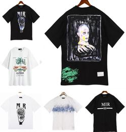 T-shirts Zomer T-shirts Hoge Kwaliteit Degisner Mannen Een Miri T-shirt Print T-shirts Korte Mouw Casual Brief T-shirt Losse Heren Amirs tees Cre