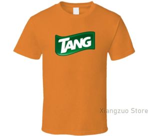 T-Shirts Tang boisson Snack nourriture cadeau t-shirt coton décontracté hommes t-shirt femmes t-shirts hauts