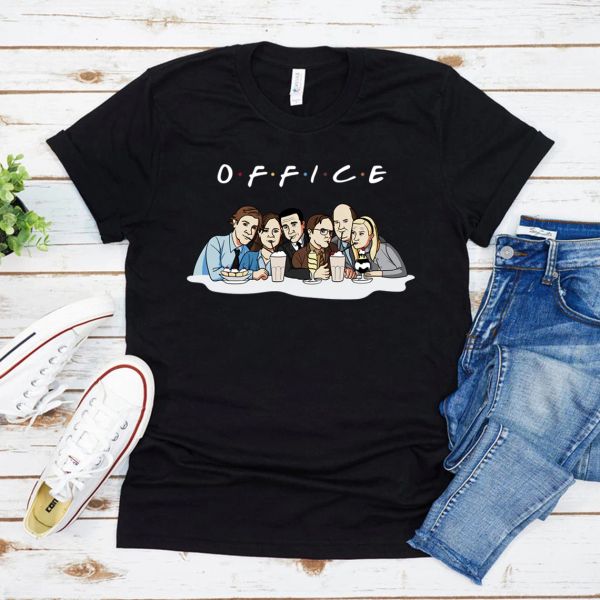 T-shirts The Office Friends TShirt Michael Scott Shirt US Office Tshirt The Office Tv Show Shirts Unisex Graphic Tee Summer Casual Top