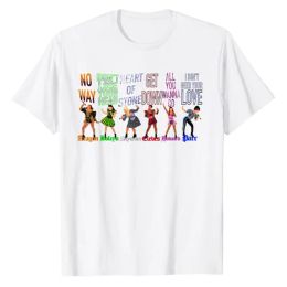 T-shirts Les Six Épouses d'Henri VIII, Six Le Cadeau Musical, Fans de Musique TShirt Graphique Tee Tops Cool Streetwear Chants Femmes Vêtements