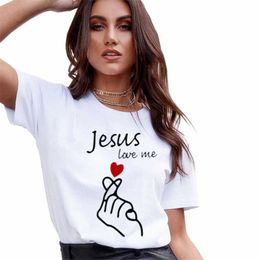 T-Shirts Vrouwen Tops passen Mode Punk Love Me Print Tees Korte Mouwen Hip Hop Feamle t-shirt Casual Kleding