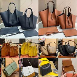 T Timeless Shopping Bag micro sacs en cuir Mini demi-lune Shaoead Hobo sac à bandoulière marque sacs à main en métal mode femmes designer fourre-tout en cuir bandoulière marron sac à main