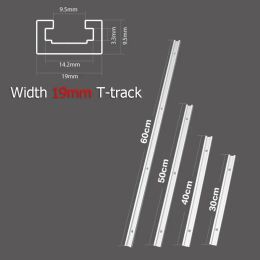 T Track Woodworking T-slot en aluminium mitre t-track t-slot mitre piste jig pinces t vis de la vis