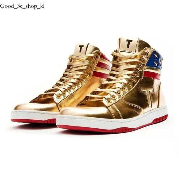 T zapatillas Trump con caja de baloncesto zapatos casuales The Never Entrever High-Tops Designer 1 Ts Running Gold Custom Sneaker Comfort 226 Trump Zapato