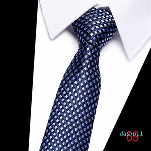 T032 Polyester Silk High-End Twill Gold Tie 7,5 cm Formele bruiloft Etiquette Tie Business Man276Ll