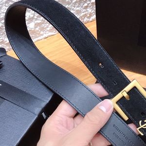T0P qualité créateur de mode ceinture en cuir hommes conception d'affaires ceinture de luxe femmes ceinture rétro classique 90-125cm avec boîte durable sans rides boutique ceinture YS0181