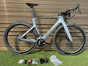 T1000 Complete fietsschijfrem Koolstoffolie Road Bicycle Gray met R7020 R8020 DI2 Groupset