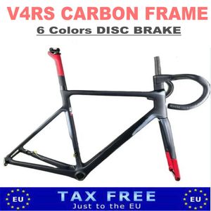 T1100 V4RS Carbon Frame Road Bike Frames BB86 Disc Brake Racing Bicycle FrameKit RVBK SDM3 XDB DPD