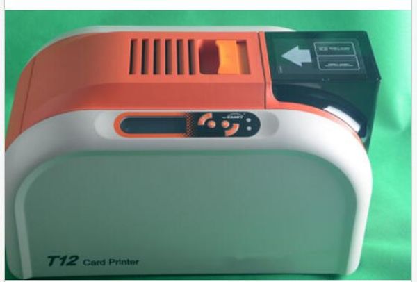 Impresora de tarjetas de identificación T12 Máquina impresora de tarjetas de visita de doble cara