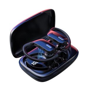 Auriculares inalámbricos T17 TWS Auriculares Active Noise Sport Auriculares Auriculares para juegos Pantalla LED Power Music Auriculares con micrófono para Iphone y Android