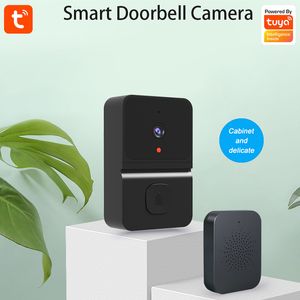 T23 T3 Tuya Sonnette Électronique Sans Fil WiFi Sonnette Vidéo Intelligente Interphone Visuel Numérique WIFI Sonnette De Porte Portier Caméra De Sécurité À Domicile