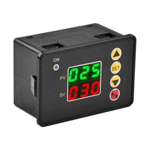 T2310 Relé de retardo de tiempo digital Pantalla LED Ciclo r Interruptor de control Temporización ajustable 110-220V 12V 24V