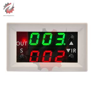 T2401-O Módulo de retransmisión de tiempo de pantalla dual DC 12V Relé de retraso Mini LED Temporizador Digital Relémico Retraso de retraso Control de control