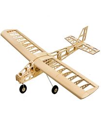 T2501 EP Training RC Plane Balsa Wood 13m Spanspan Biplane RC Airplane Toy Kit RC Aircraft voor kinderen Y2004136230642