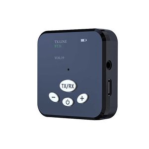 T5.0 Bluetooth-Empfänger-Sender 2 in 1 mit Bildschirmanzeige, Bluetooth-Musikempfänger, integrierter Bluetooth-Adapter