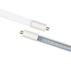 Lámpara de tubo fluorescente LED T5, bombilla G5 Mini Base 85-265V, derivación de balasto, luces LED de tienda con alimentación de doble extremo Crestech168