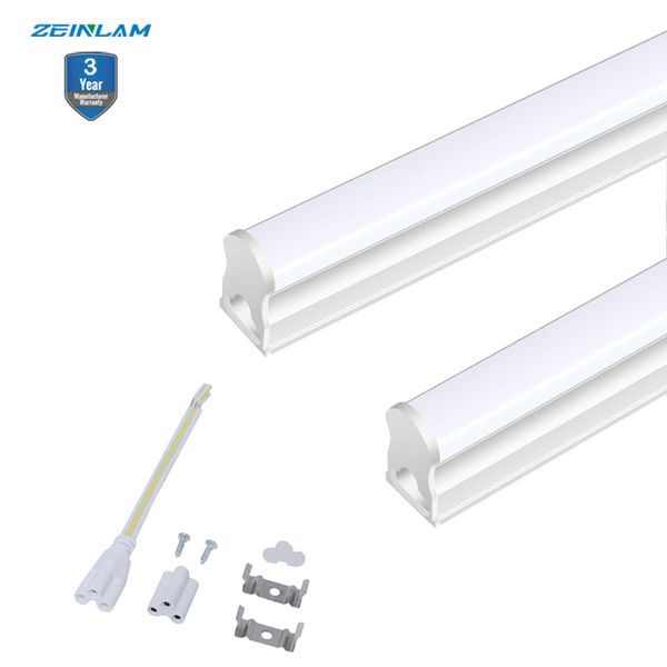 Tubes à LED T5 lumière Intégré 1ft 2ft 3ft 4ft 5ft 6ft 8ft Led Tubes Fluorescents Lumière LED luminaire