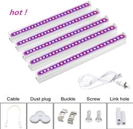 T5 T8 LED Grow Lights Bar 6 Stks Volledig Spectrum Grow Light Buizen Voor Zaad Start Binnen Plant Bloem Bloei Plantaardige Groenhouse Tuinlichten