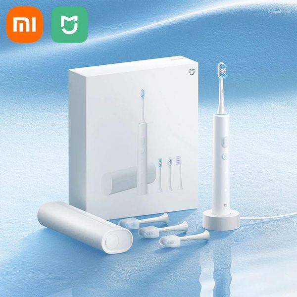 Cepillo de dientes eléctrico sónico T501/T501C, cepillo inteligente, blanqueador de dientes ultrasónico, limpiador inalámbrico de higiene bucal