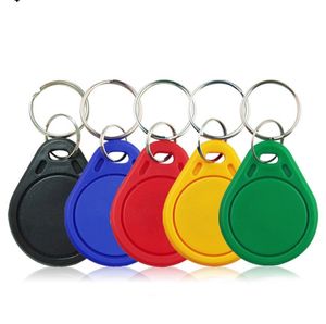 T5577 Keytags Copy Rewritable Writable Rewrite Duplicate RFID Tag Proximity ID Token Key Keyfobs Ring 125Khz Blank Access KEYFOB 500pcs