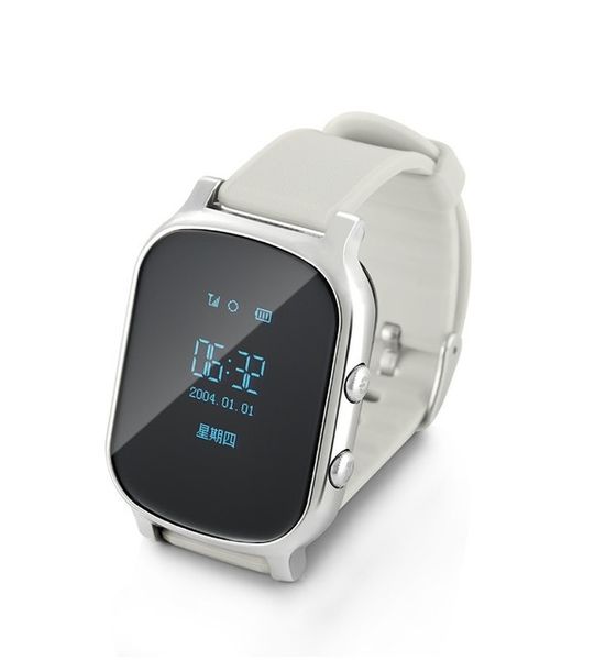 Reloj inteligente T58 para niños, niños, ancianos, adultos, rastreador GPS, pulsera, localizador personal, dispositivo de seguimiento GSM, LBS, llamada WiFi, reloj de pulsera gratuito para iOS y Android