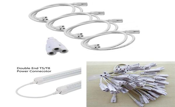 Cable de conexión de lámpara LED T5T8 Cable de tubo integrado de 3 pines de doble extremo Cables conectables para accesorios de enchufe de soporte de lámpara de tubo LED con 5333623