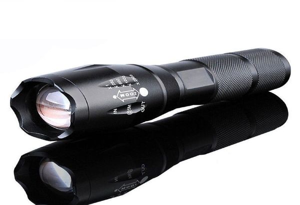 T6 Tactical LED táctico LED MILITAR 3800LUMENS XML 18650 Lámpara LED de antorcha de alta potencia para acampar al aire libre Caminaje 6371030