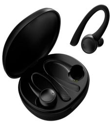 T7 Pro casque casque sans fil crochet d'oreille casque de sport TWS Bluetooth 50 écouteurs EarHook en cours d'exécution écouteurs stéréo avec MIC3604520
