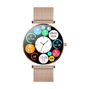 T8 Fashion Sports Watch Ultra-Thin Care Cate Ressort artérielle Watch intelligent imperméable 43 mm