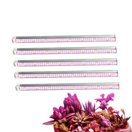 T8 LED Grow Light 4FT, 2Ft 3Ft 5Ft 6Ft 8Ft High Output Plant Grow Light Strip, Full Spectrum 380-800nm Sunlight Remplacements pour plantes d'intérieur usastar