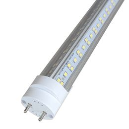 T8 LED-buis Lichtlampen 4ft, 72W 7200LM 6600K T8 T10 T12 Fluorescerende vervangende bollen 4 voet, hoog uitgangsbi-pin G13 Base, dual-end aangedreven, ballast bypass oemled