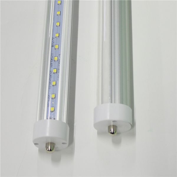 Tubos de luz LED T8 FA8 R17D 5 pies 25 W AC85-265V SMD2835 100LM / W 150 cm 5 pies Lámparas fluorescentes giratorias Bubls lineales de un solo pin 5000K Iluminación Venta directa de fábrica