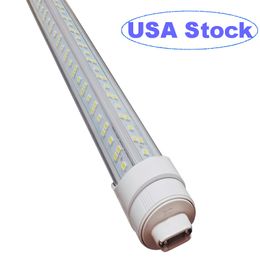 T8 T10 T12 Tube de lumière LED, 8 pieds 144 W R17d (remplacement pour F96T12/CW/HO 250 W), ampoule de magasin à base rotative de 8 pieds, blanc froid 6500 K, 14 000 lm usastar