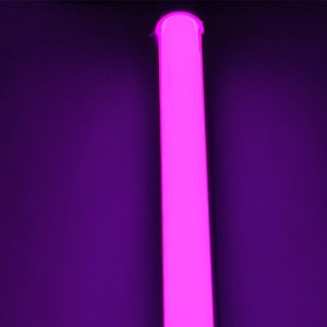 T8 buizen kleurlicht 60 cm 2ft 10W geïntegreerde AC85-265V enkele kleur aluminium lamp rood groen blauw geel roze hoge helderheid fluroscent blubs directe verkoop van fabriek