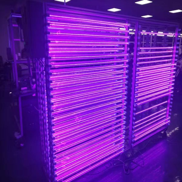 Tubes T8 G13 LED UV 395-400nm 60 cm 2 pieds 12 W AC100-240 V lumières 72 LED FCC PF0.95 Blubs lampes désinfection ultraviolette éclairage germe produit vente directe depuis l'usine Chine