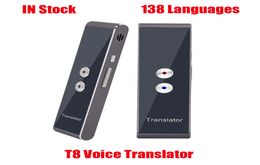 T8 Voice Translator 138 Idiomas Oficina de Aprendizaje Inalámbrico Inalámbrico Interpretación simultánea Electronics5115878